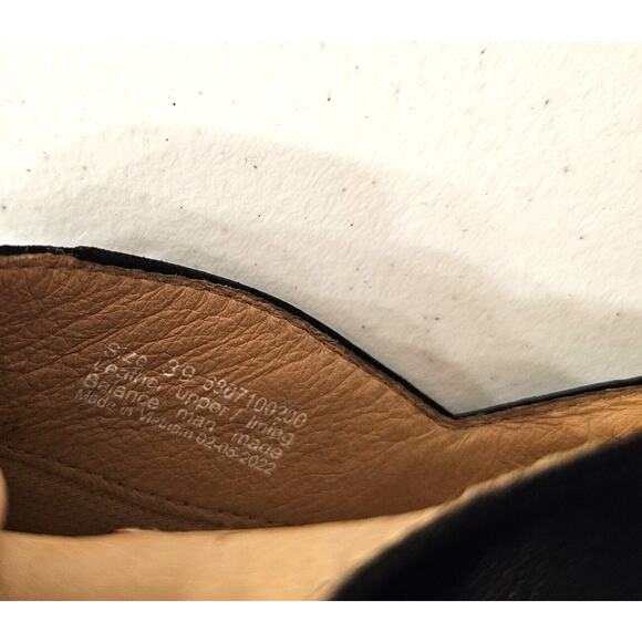 DANSKO Womens Black‎ Soft Leather Strap Comfort Loafers Euro 39 US 8-8.5 - Picture 8 of 10